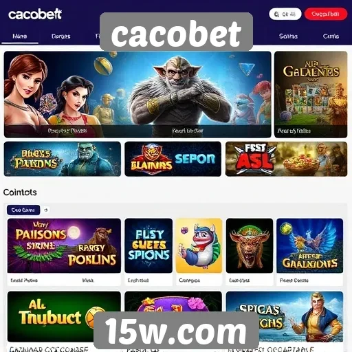Análise das opções de jogos disponíveis no site cacobet
