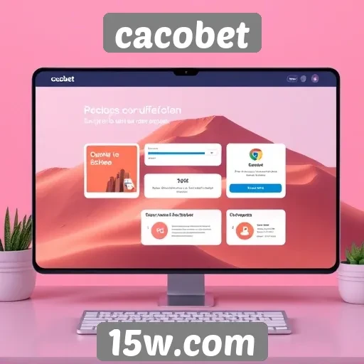 Interface e experiência do usuário no site cacobet